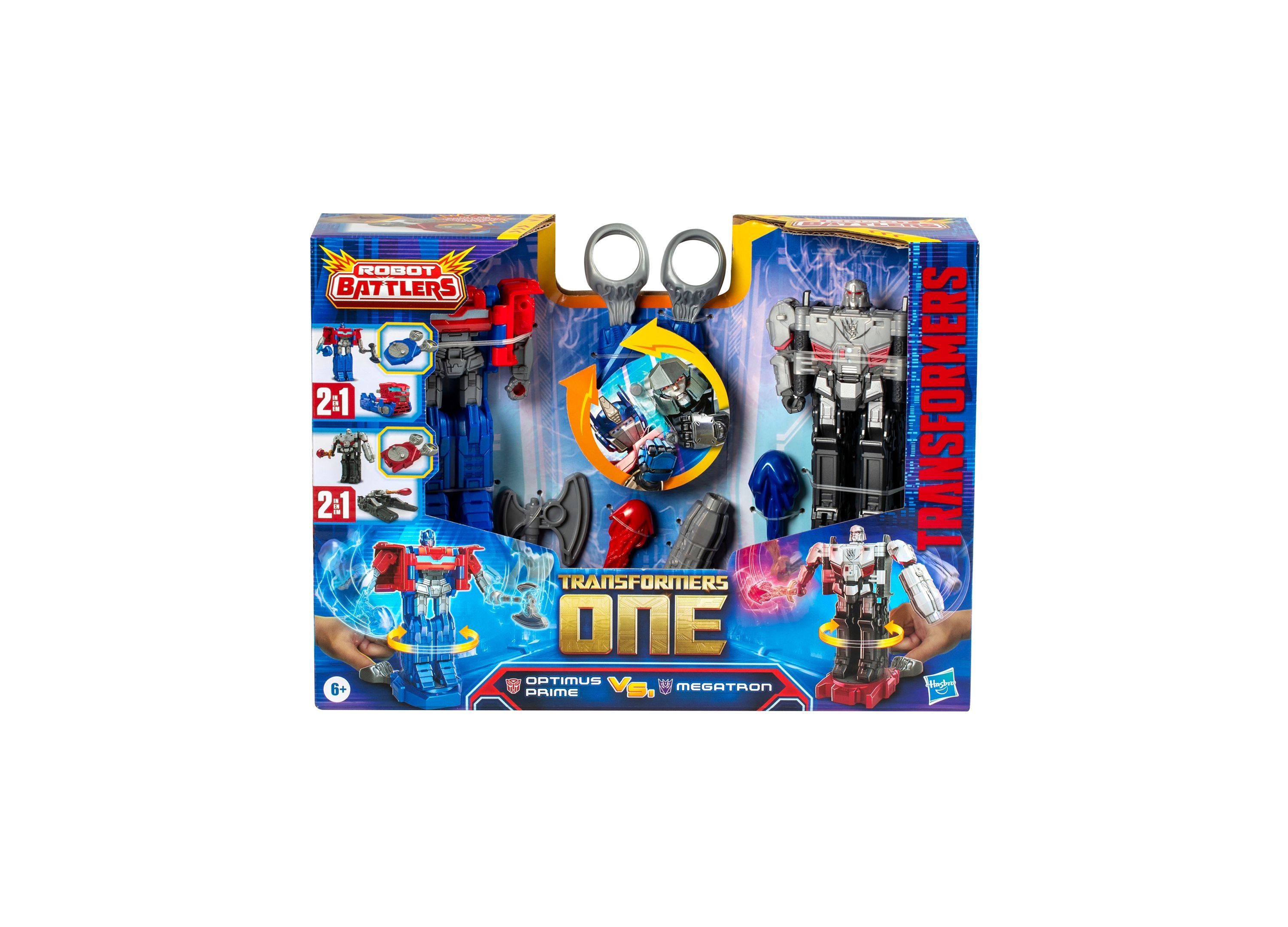 Transformers One 4.5 inch Robot Battlers Optimus Prime and Megatron Action Figure 2-Pack - Image 5