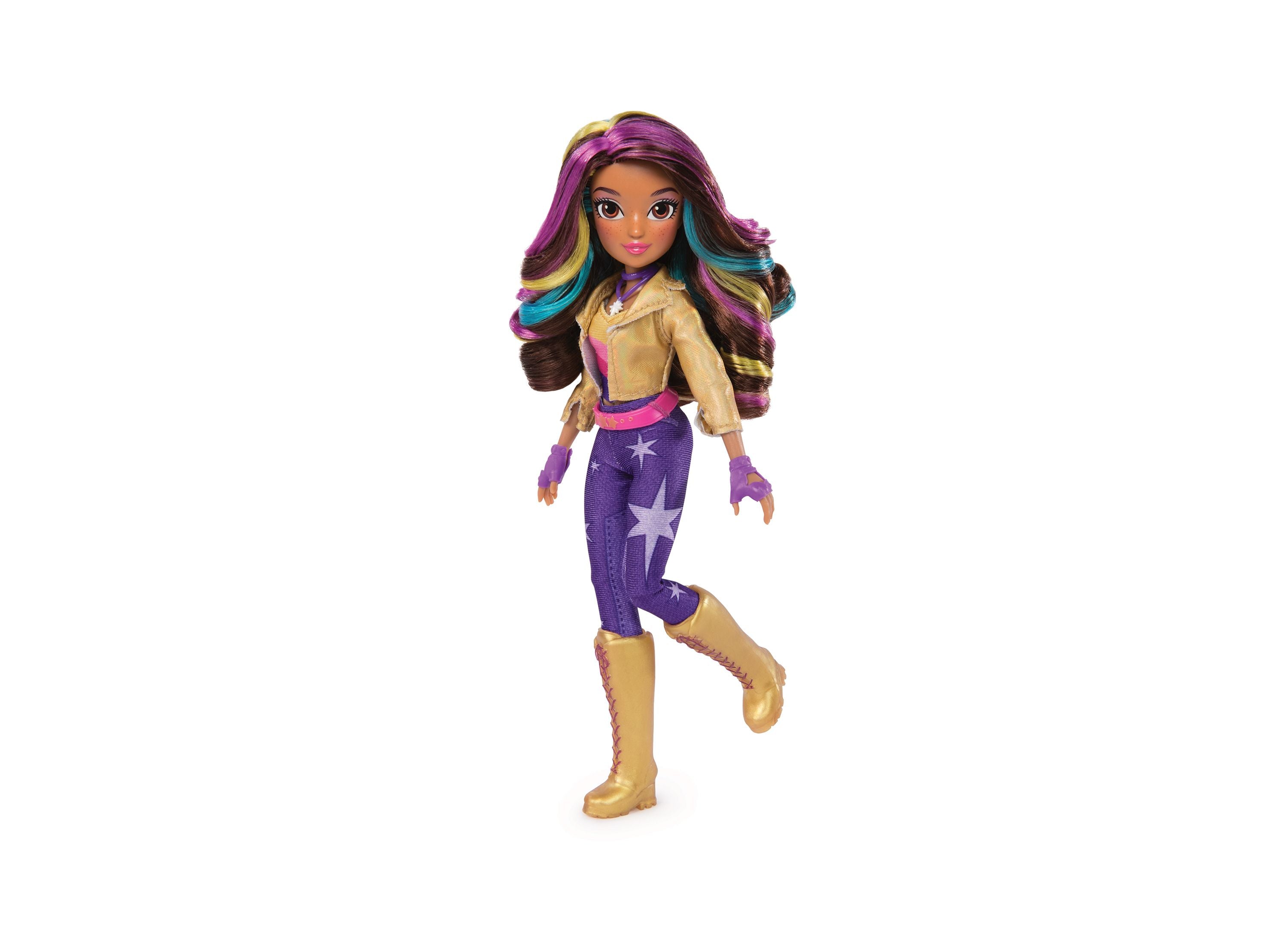 Unicorn Academy 9.5 inch Fashion Doll - Sophia with Rainbow-Streaked Hair - Image 3
