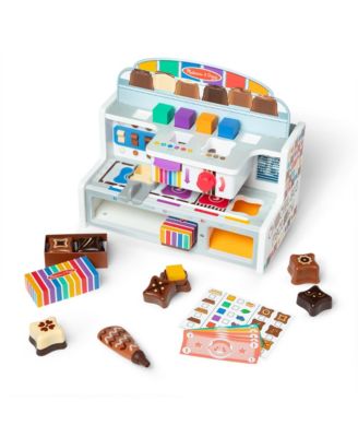 Melissa & Doug Wooden Chocolate Factory Play Set - Creativity Booster - Image 2