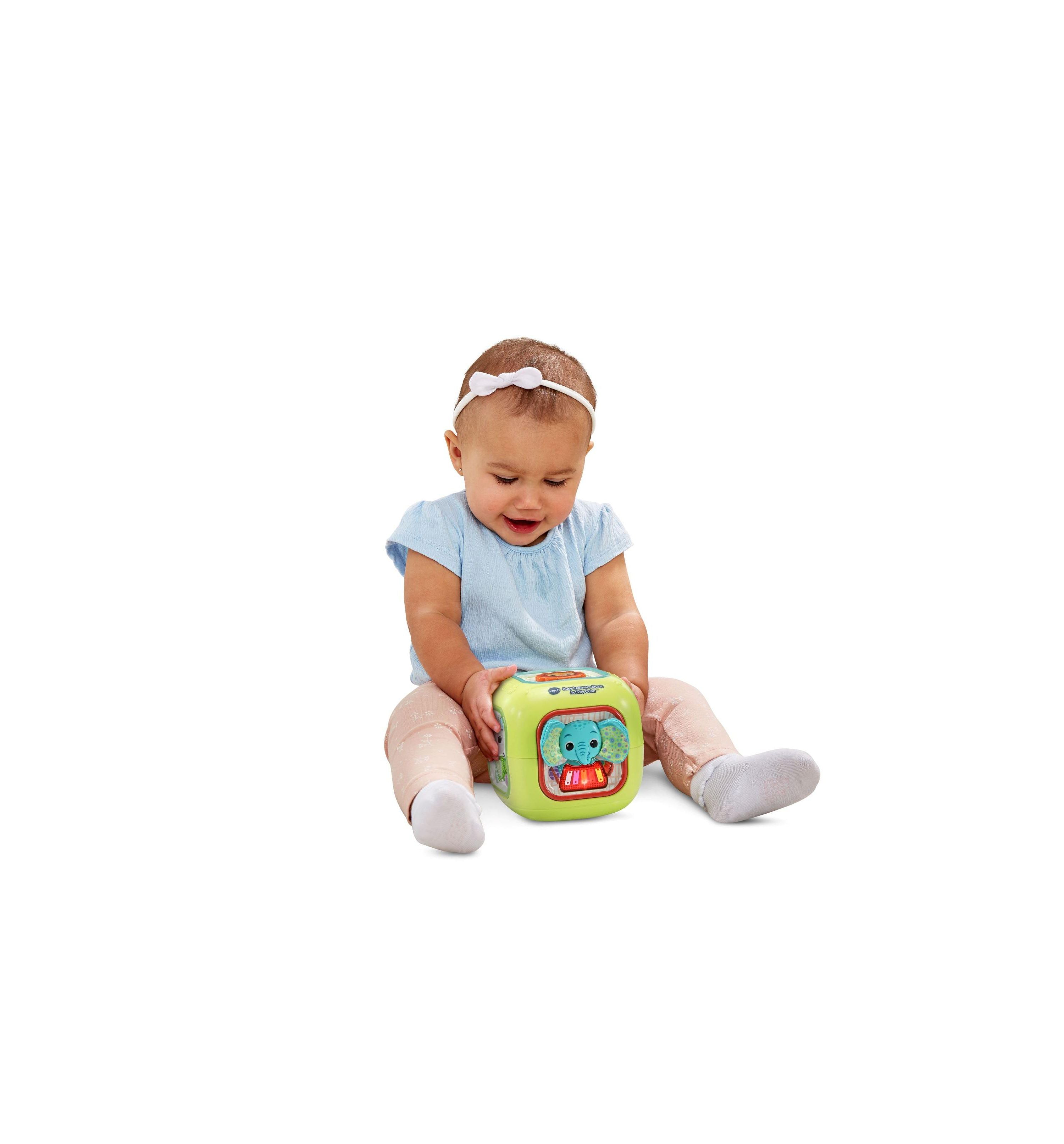 Alternative view of BSYLRNS Musical Animal Activity Cube
