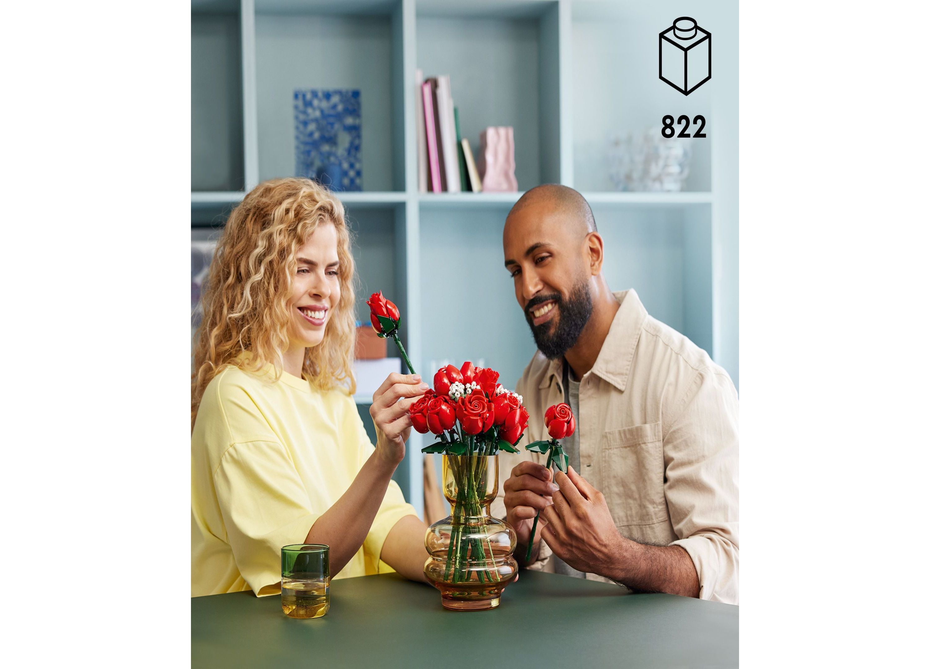 LEGO Icons Bouquet of Roses 10328 Buildable Floral Display - Image 6
