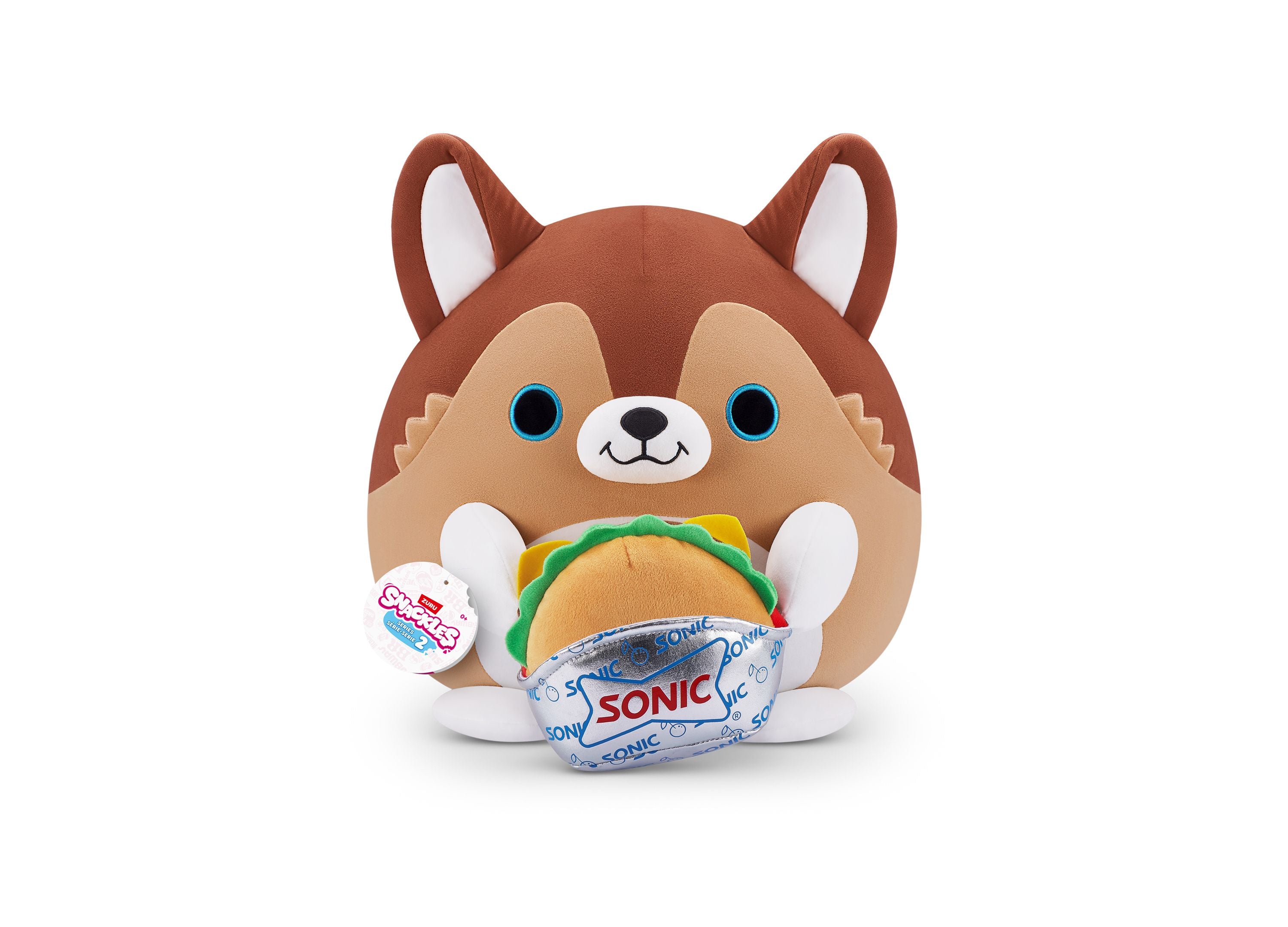 Zuru Snackles Sonic Ultra-Squeezable Plush Collection