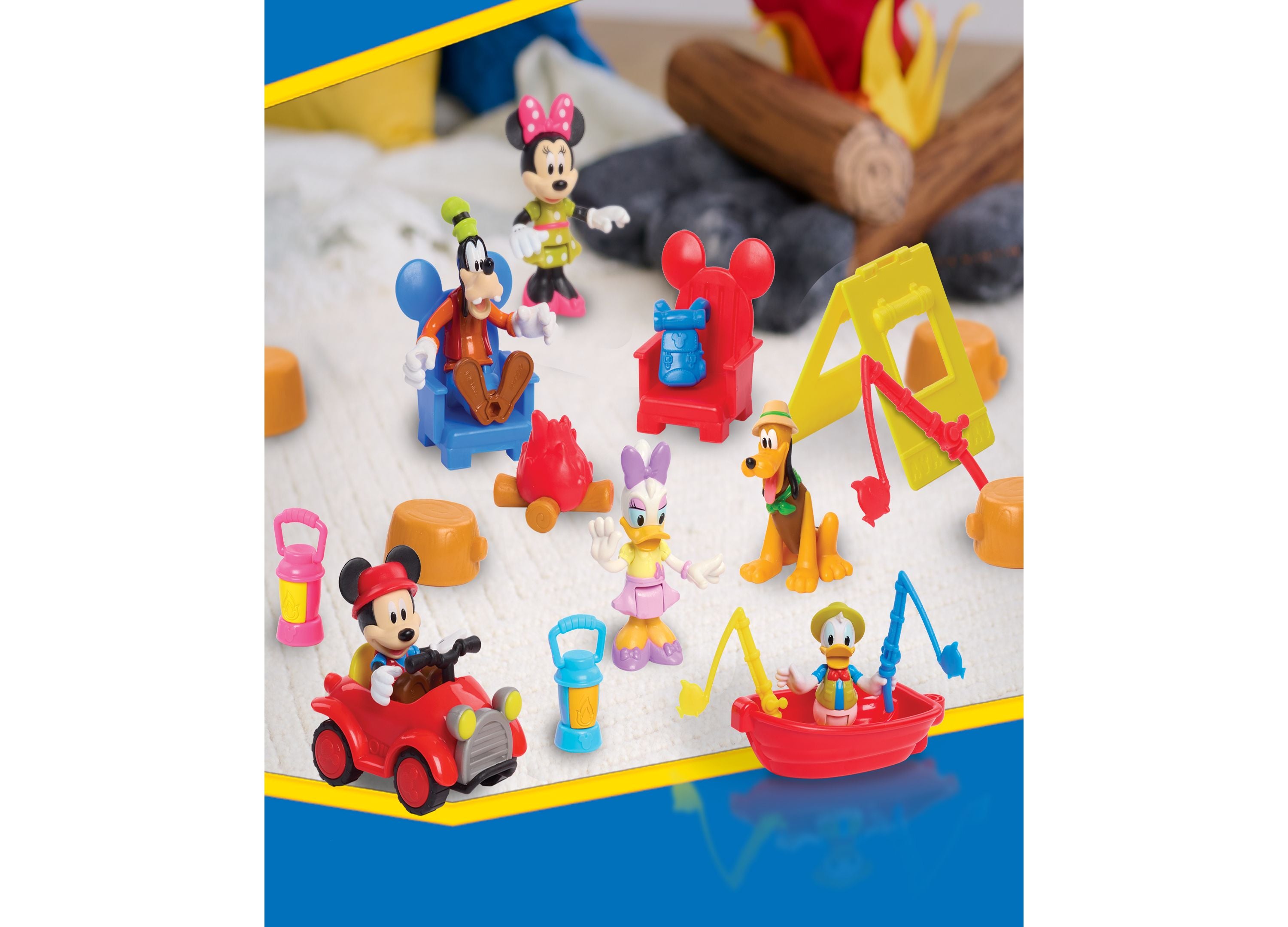 Disney Mickey Mouse Happy Campers Adventure Playset - Image 4