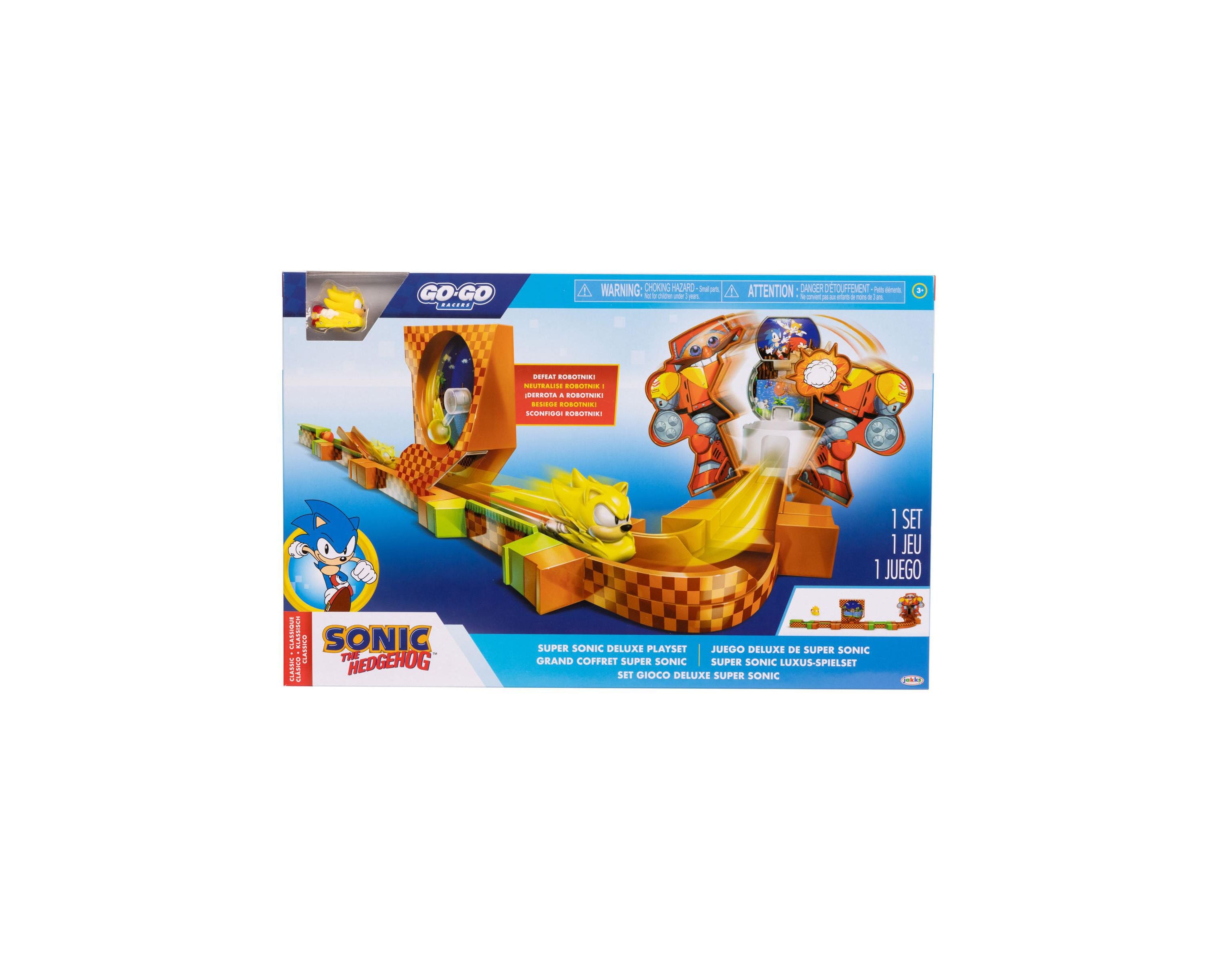 Sonic Go-Go Racers Deluxe Diecast Playset