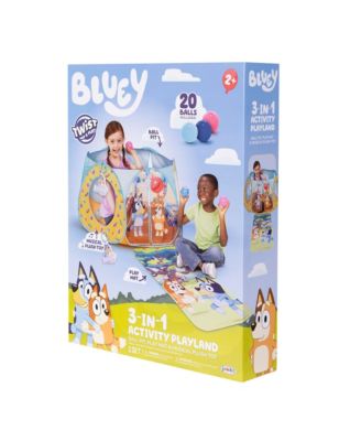 Bluey Twist Pop n' Play Ball Pit with 20 BPA-Free Balls and Sound Module - Image 3