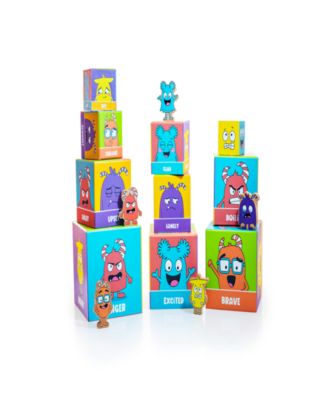 Alternative view of Tower of Emotions: Colorful Emotion Explorer Blocks