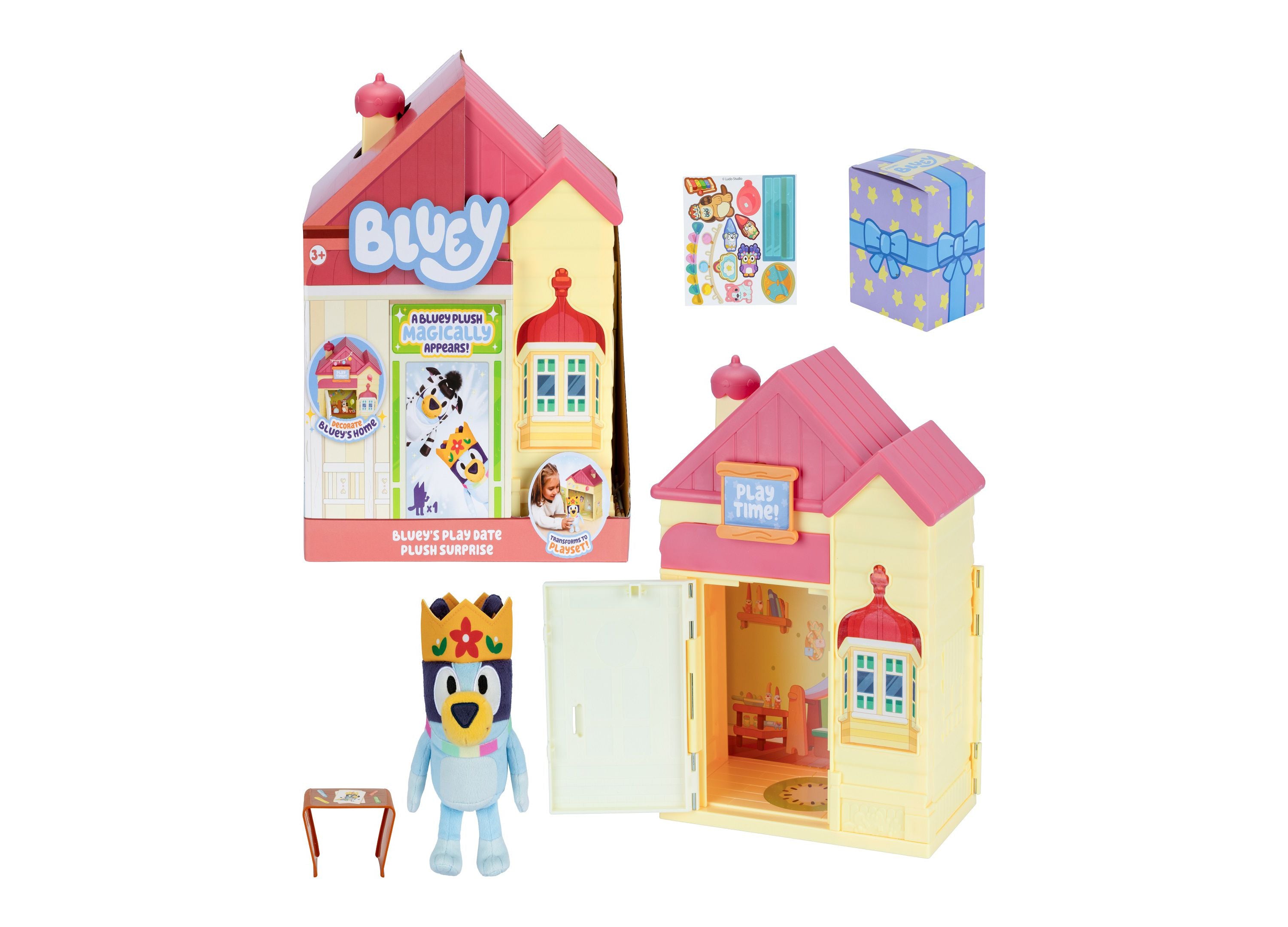 Bluey Playdate Surprise 12 inch Plush Toy - Image 8