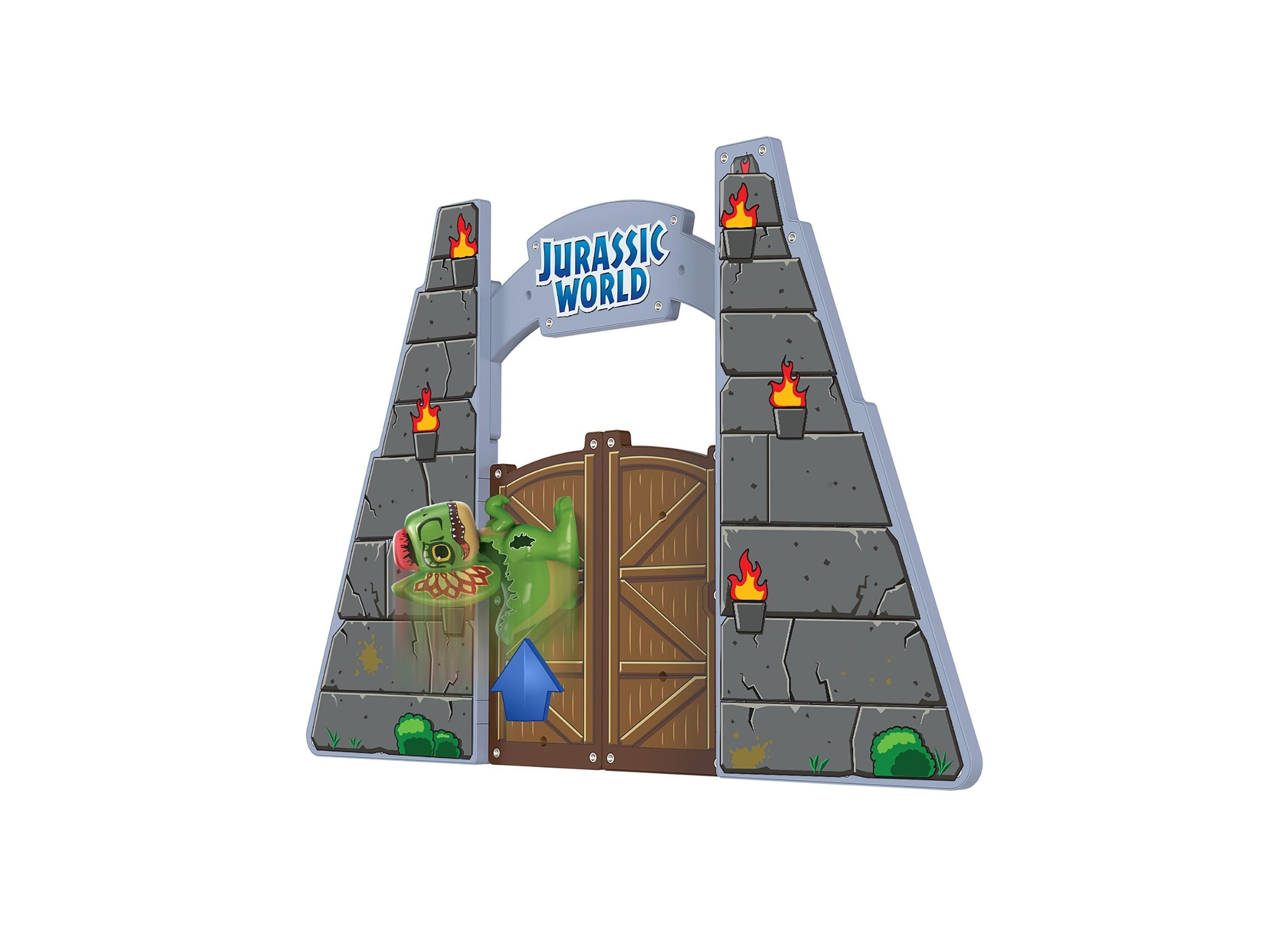Tile Town Jurassic World Dino Escape Magnetic Tiles Playset, 69 Piece - Image 6