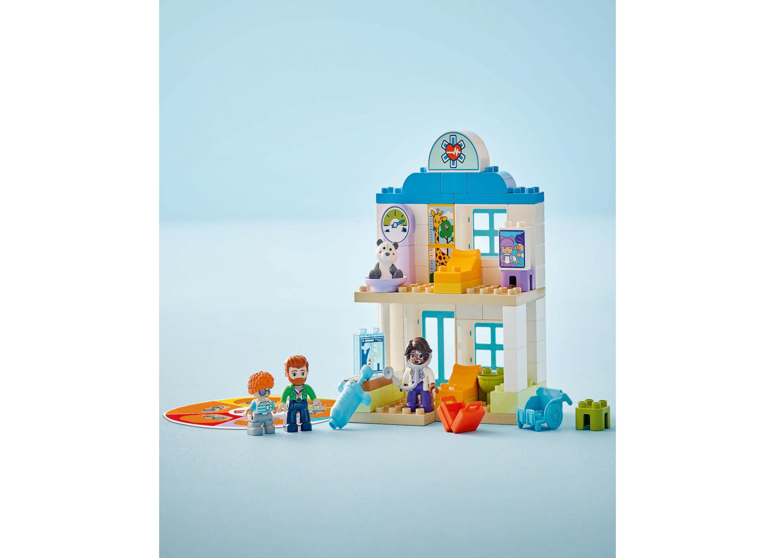 LEGO DUPLO Town 65-Piece Doctor Visit Playset - 10449 - Image 3