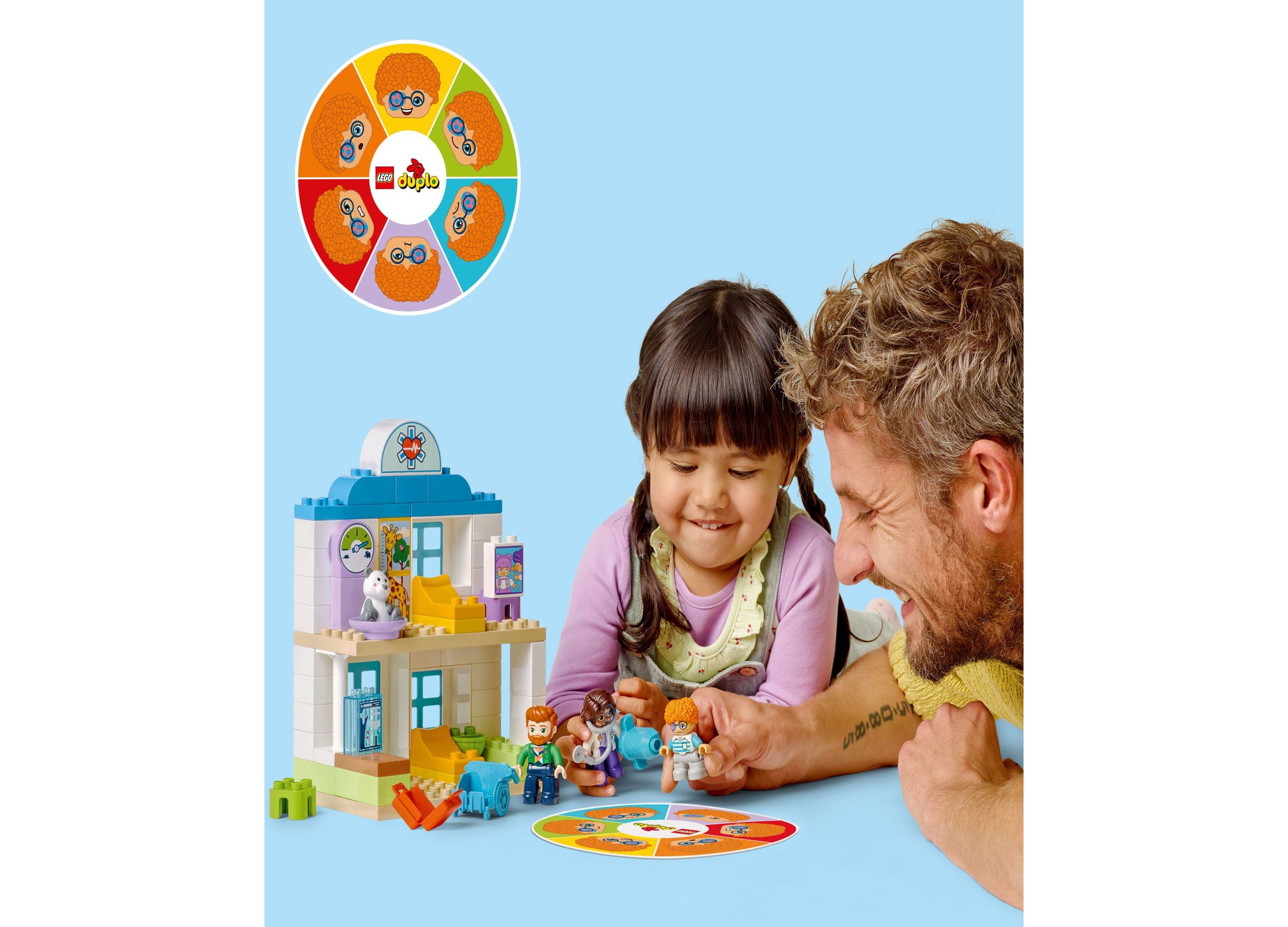 LEGO DUPLO Town 65-Piece Doctor Visit Playset - 10449 - Image 4