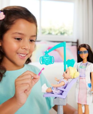 Alternative view of Barbie Dentist Playset with Patient and Dental Tools