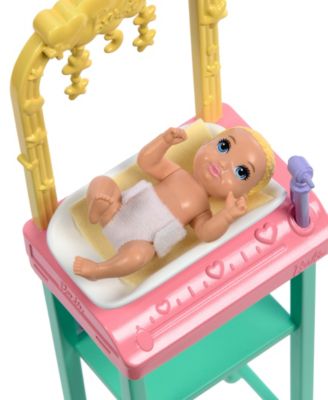 Barbie Baby Doctor Doll with Examination Table and Accessories - Image 3