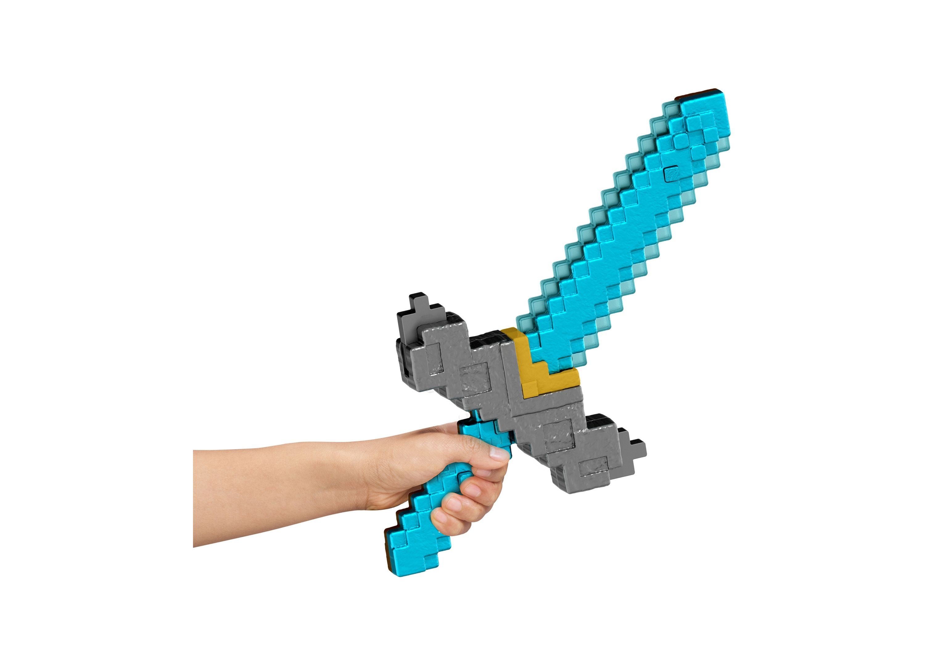 Minecraft Movie Edition - Click & Switch 2-in-1 Sword and Pickaxe - Image 4