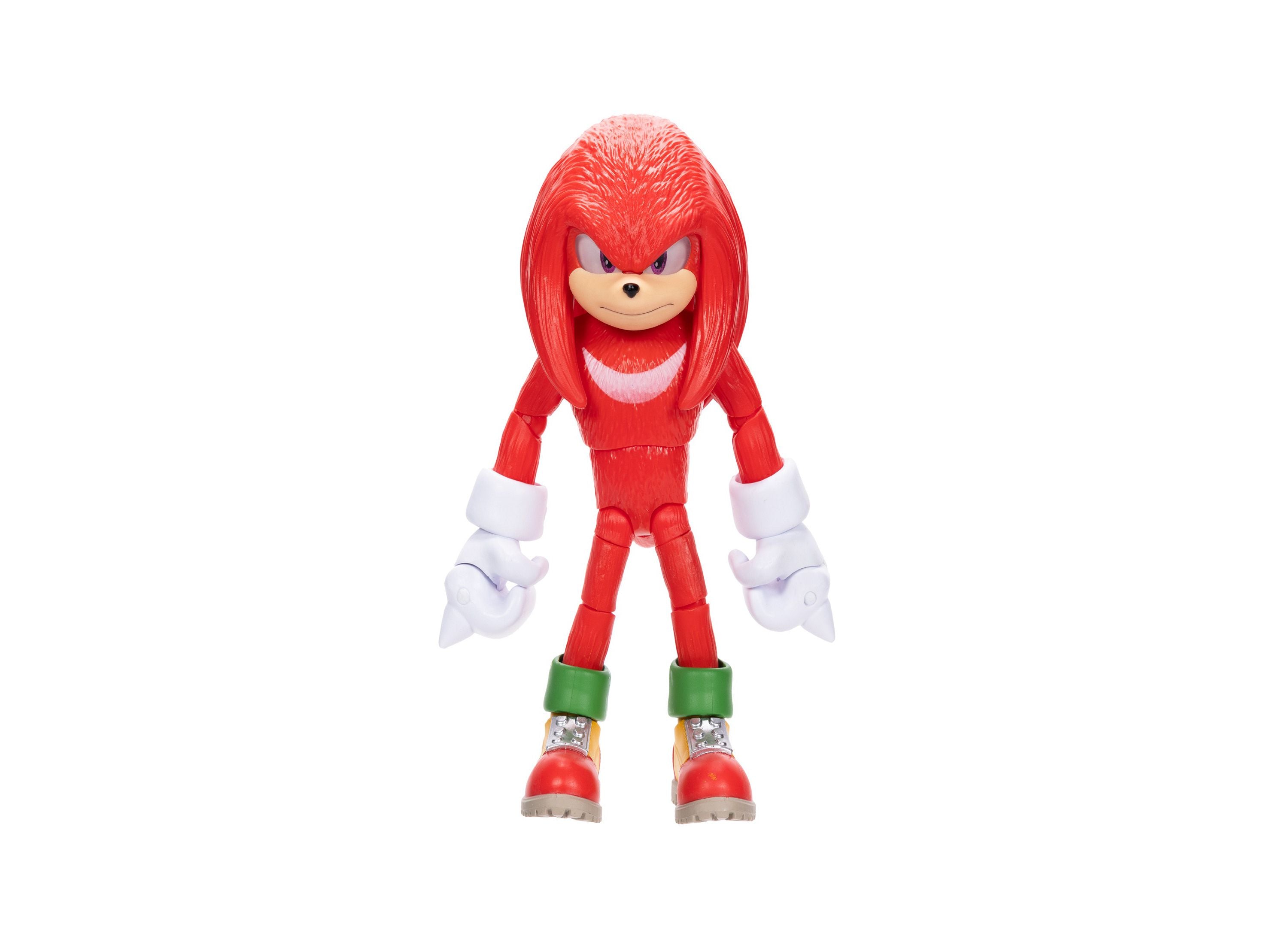 Alternative view of Sonic The Hedgehog 3 Movie 5" Knuckles Action Figure