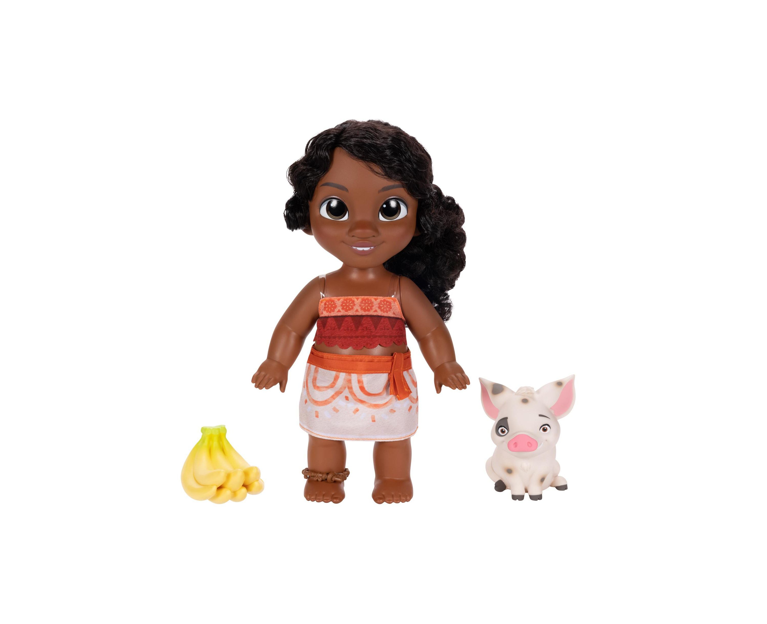 Disney Moana 2 Little Sis Simea 11 inch Playset with Pua Plush Companion - Image 2