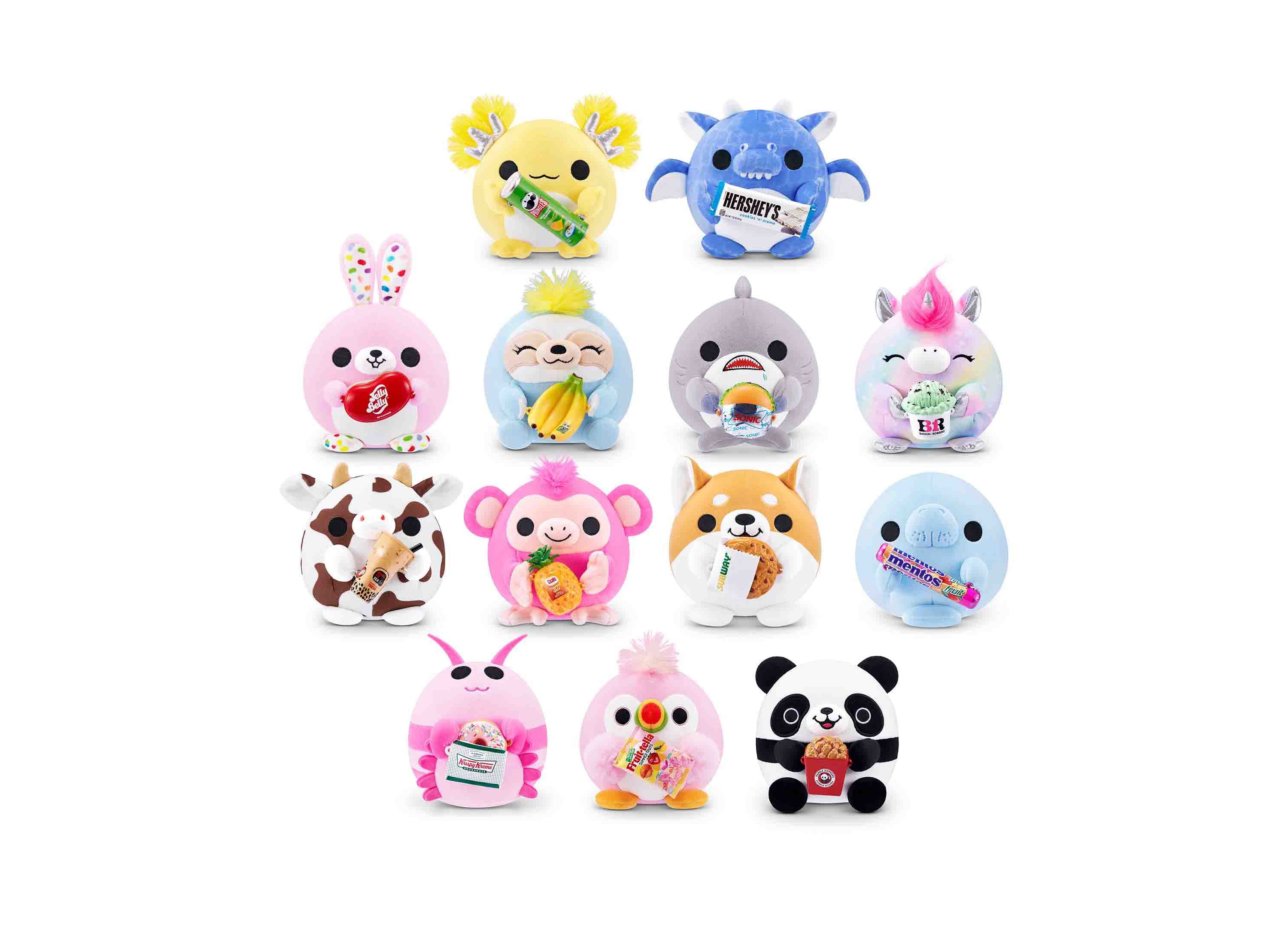Alternative view of Snackles Series 2 Mystery 5-inch Capsule Plush Toy