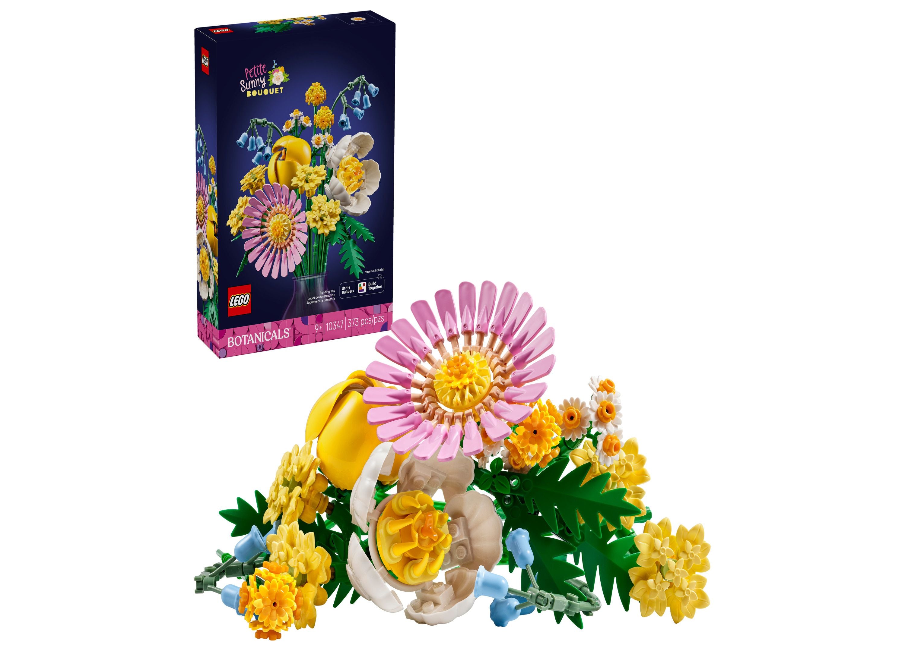 LEGO Botanicals Petite Sunny Bouquet 10347 Building Set - 373 Pieces