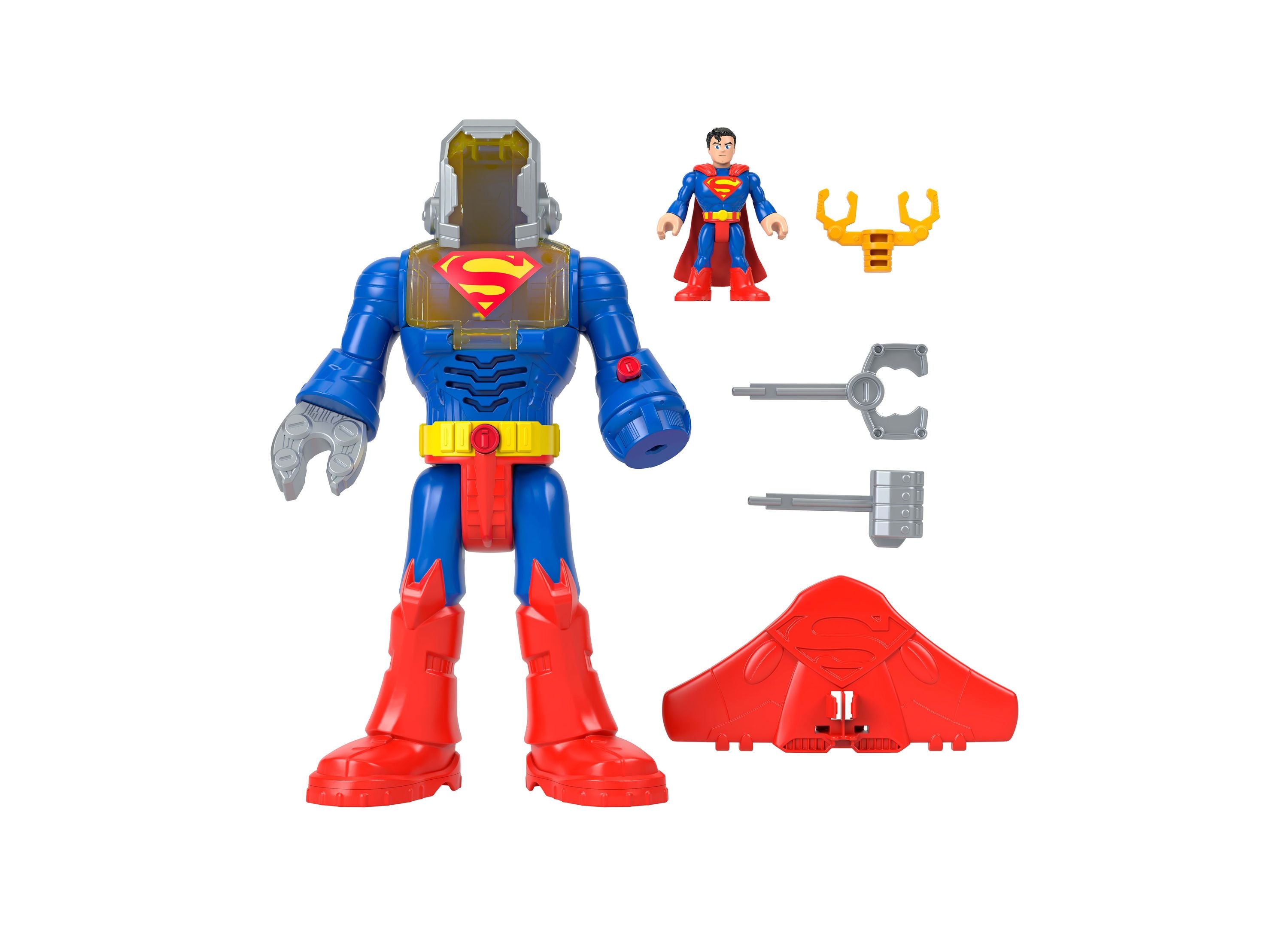 Imaginext DC Super Friends Superman Exo Suit Robot Playset - Image 6