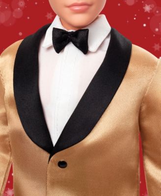 Barbie Signature 2025 Holiday KEN Doll - Platinum Blonde Hair - Image 3