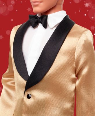 Alternative view of Barbie Signature 2025 Holiday Fashion Ken Doll - Light Brown Hair