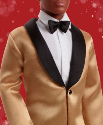 Barbie Signature 11.5 inch Holiday KEN Doll - Dark Brown Hair - Image 6