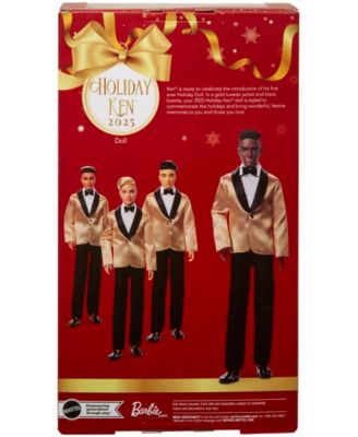 Barbie Signature 11.5 inch Holiday KEN Doll - Dark Brown Hair - Image 5