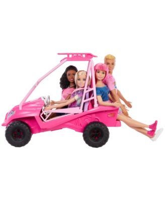 Barbie Mysteries: Beach Detectives Ultimate Beach Buggy Vehicle Playset with 10 Plus Accessories - Image 2