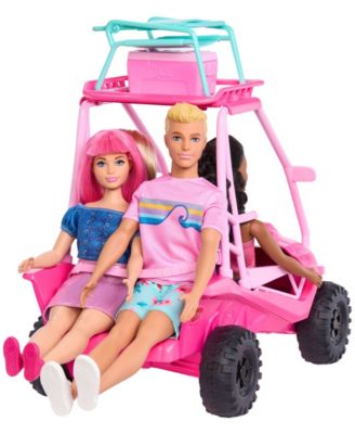Barbie Mysteries: Beach Detectives Ultimate Beach Buggy Vehicle Playset with 10 Plus Accessories - Image 6