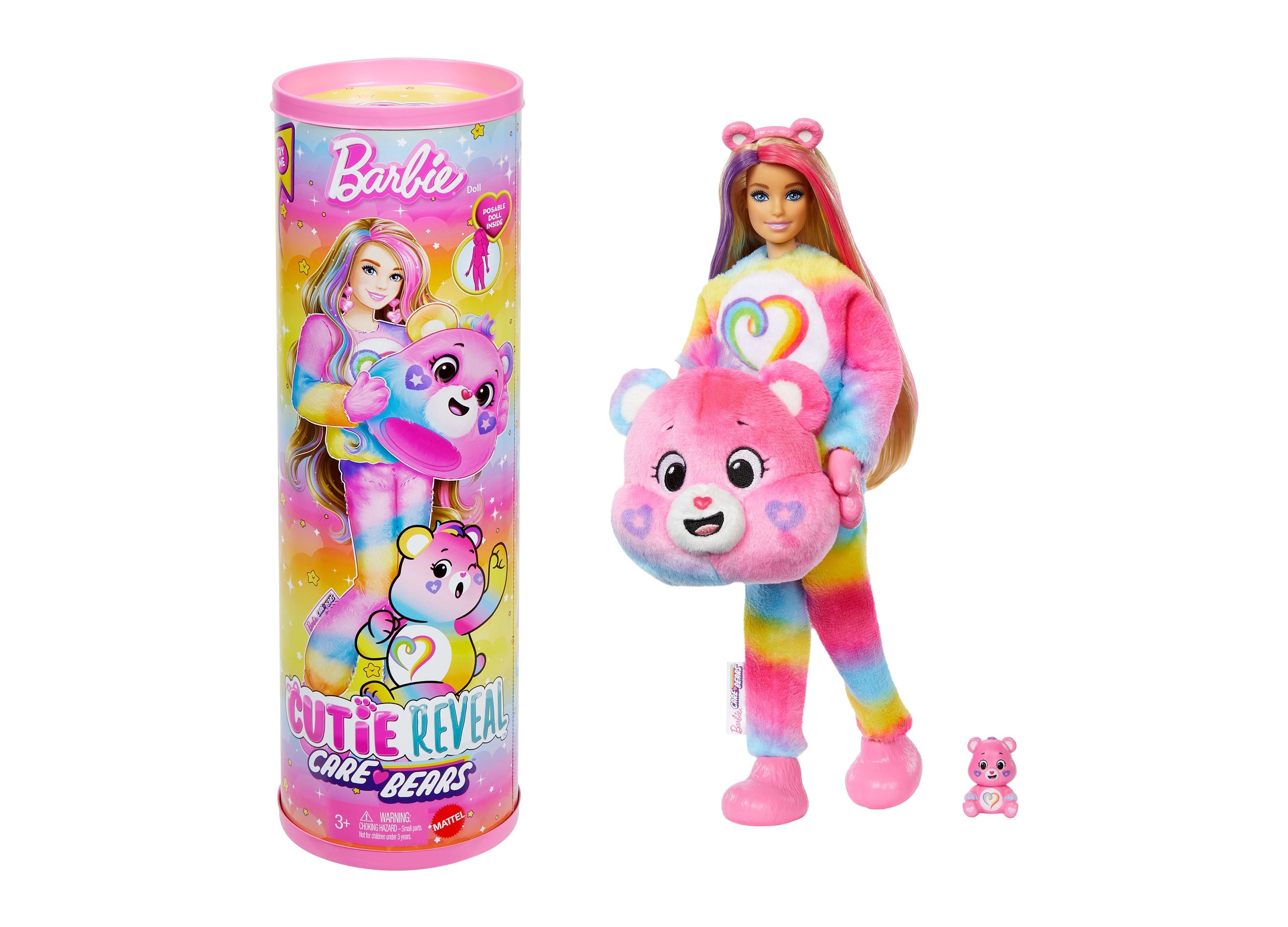 Barbie Cutie Reveal Care Bears Doll and Accessories
