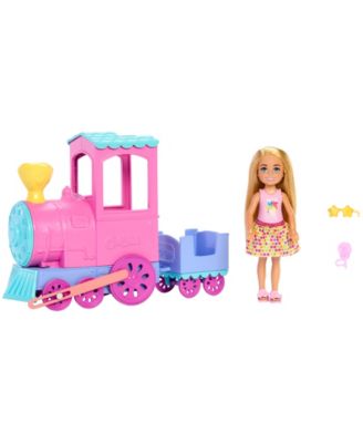 Alternative view of Barbie Day at the Fair Toy Train Set with Chelsea Small Doll and Festival Accessories