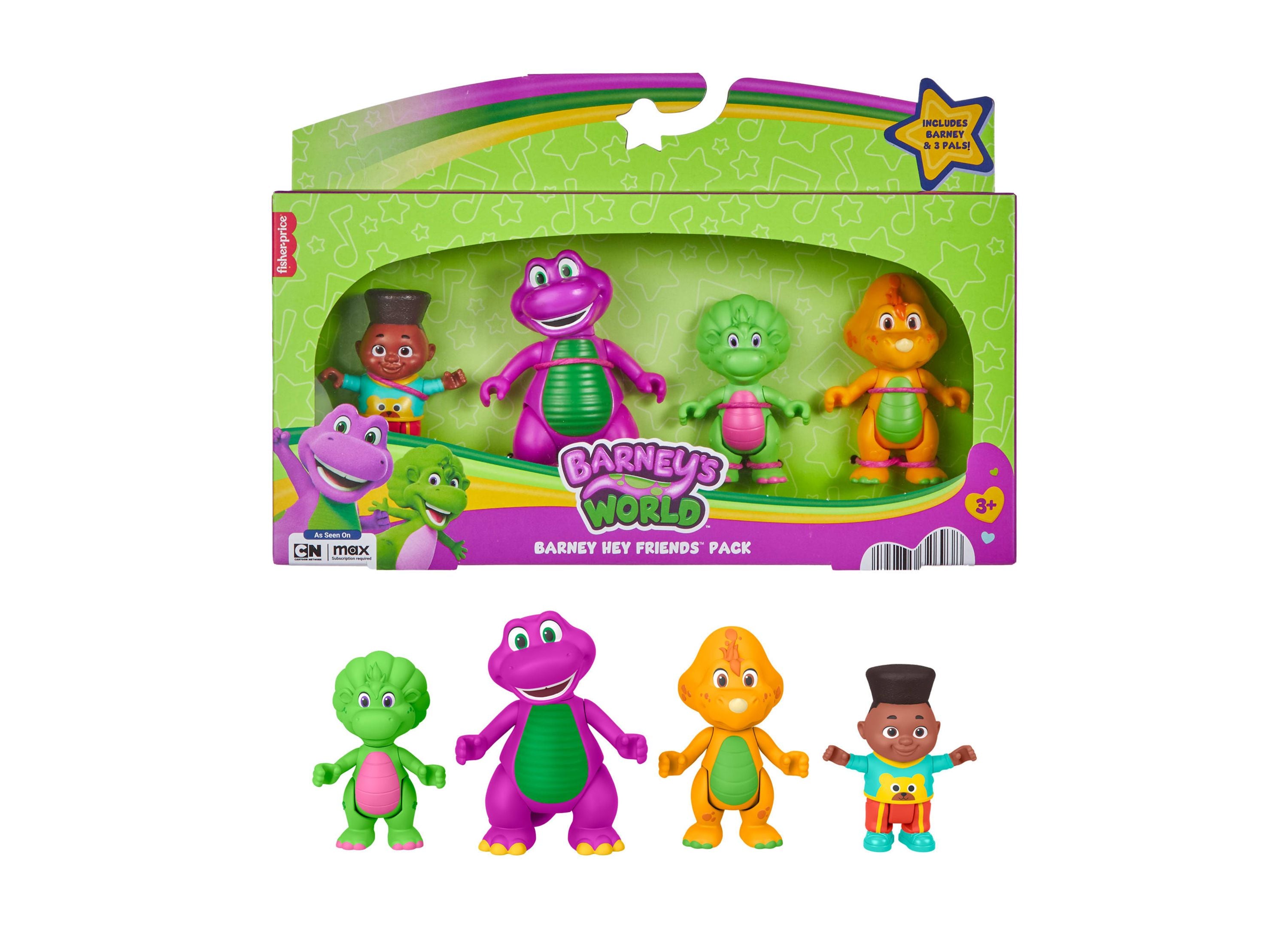 Barney's World Interactive Character Toy Pack from Barney Hey Friends Series - Image 6