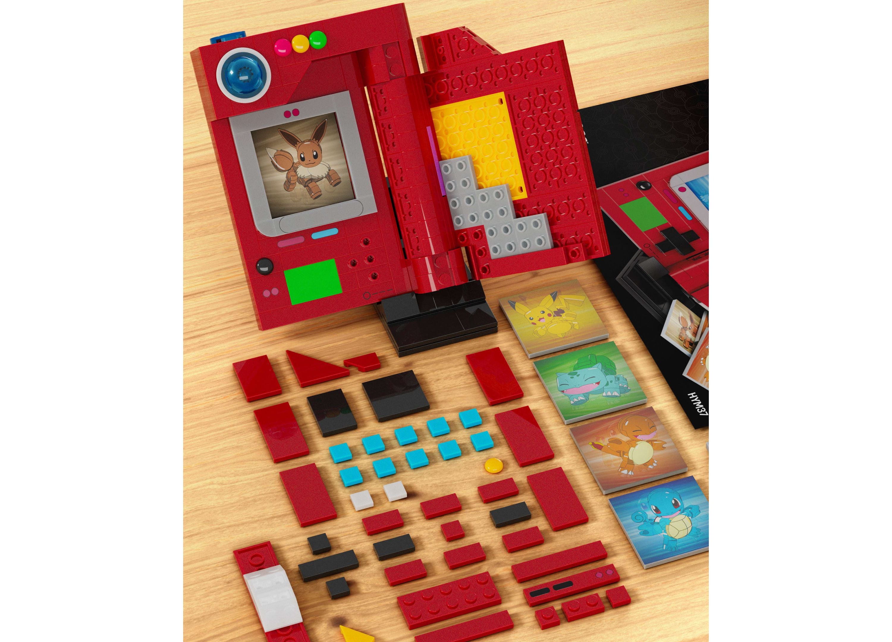 Mega Construx Pokémon 322-Piece Kanto Region Pokédex Building Kit - Model HYM37 - Image 6