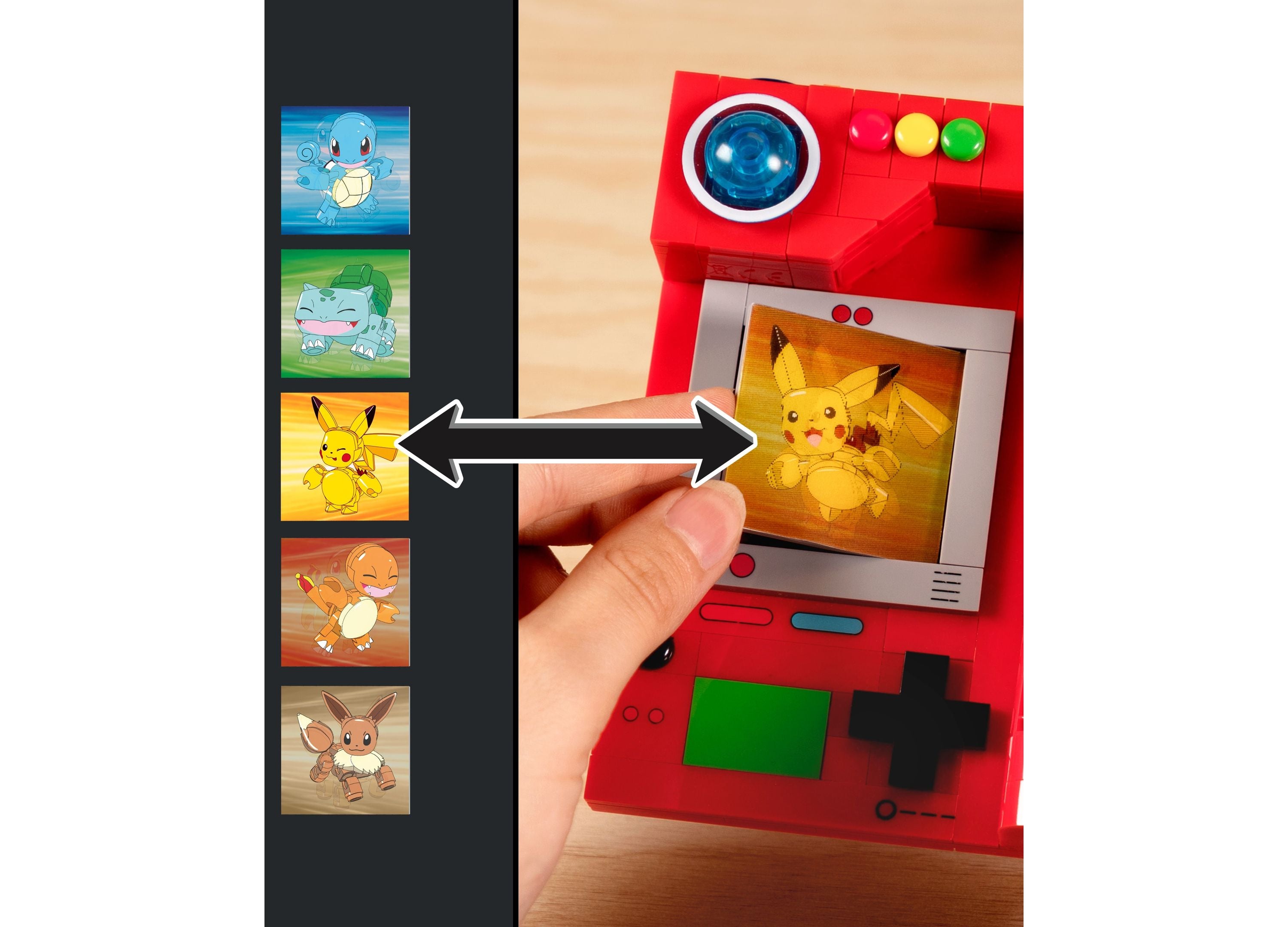 Alternative view of Mega Construx Pokémon 322-Piece Kanto Region Pokédex Building Kit - Model HYM37