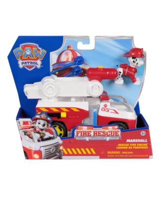 Paw Patrol Fire Rescue Marshall Fire Engine Toy with Ladder - Image 7