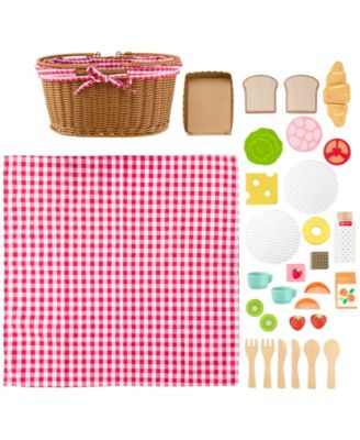 Alternative view of Fisher Price 31-Piece Wooden Picnic Play Set