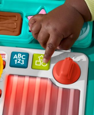 Fisher-Price Laugh and Learn 4-in-1 Snack Cart Walker with 14 Play Pieces - Image 5