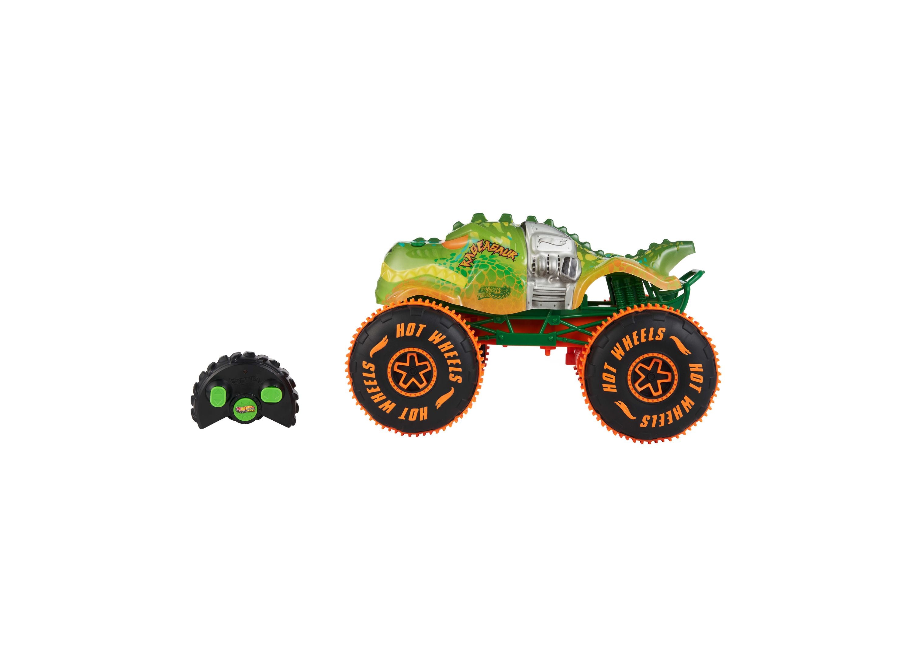 Alternative view of Hot Wheels Monster Trucks RC Rageasaur - Remote Control Toy Truck