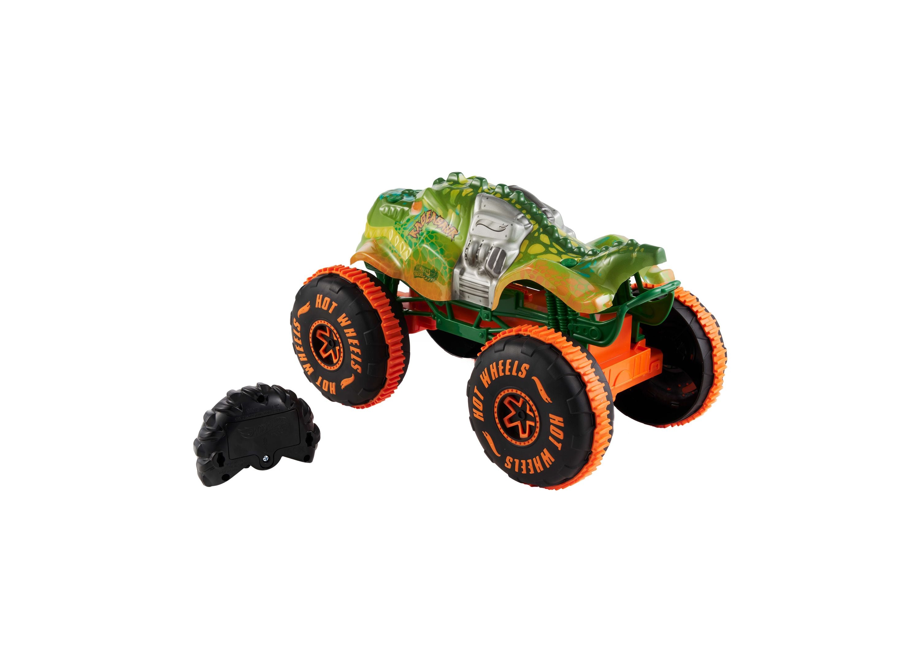 Hot Wheels Monster Trucks RC Rageasaur - Remote Control Toy Truck - Image 5