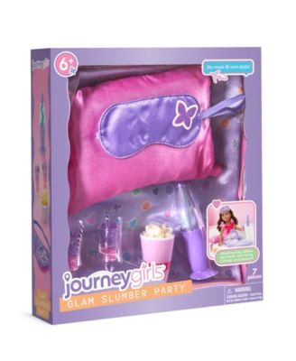 Journey Girls 7-Piece Glam Slumber Party Playset for 18" Dolls - Image 6