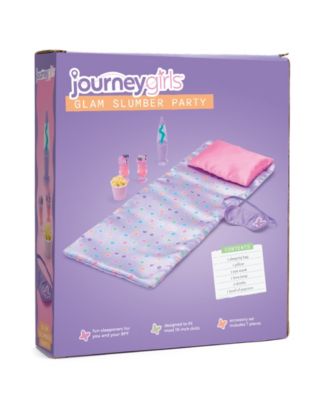 Journey Girls 7-Piece Glam Slumber Party Playset for 18" Dolls - Image 5
