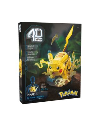 Alternative view of Pokémon Pikachu 3D Model Kit - Kanto Starter Collection, 201-Pieces