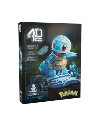 Alternative view of Pokémon Squirtle 3D Model Kit Kanto Starter Collection, 180-Pieces