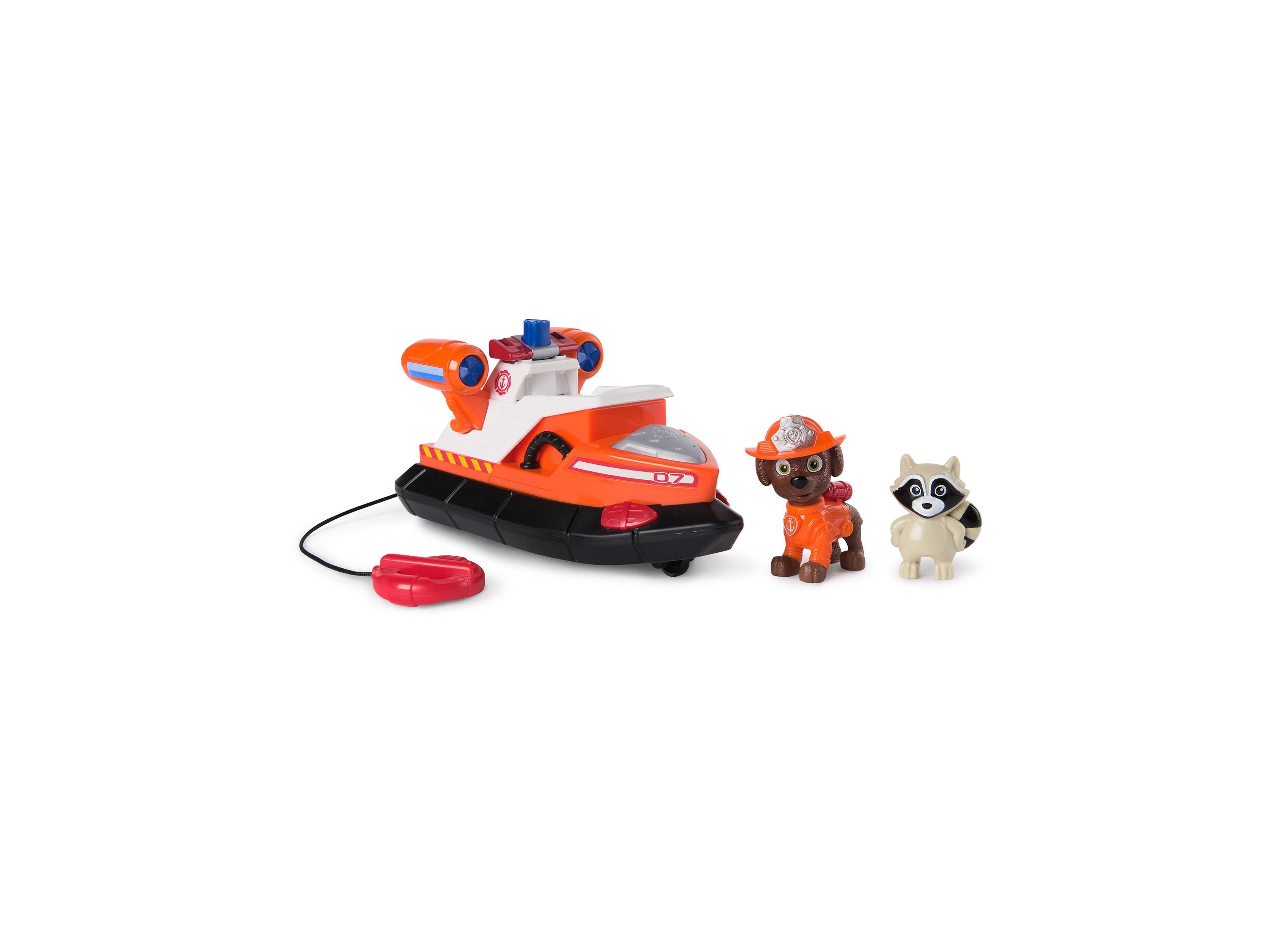 Paw Patrol Zuma's 7-Inch Fire Rescue Boat with Action Figure