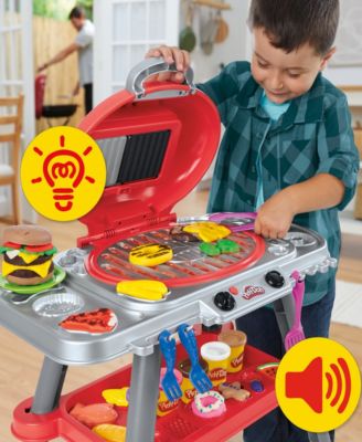 Alternative view of Play-Doh Sizzlin' Grill BBQ Playset with Sizzling Lights & Sounds