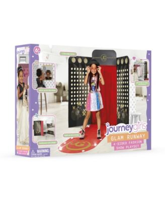 Journey Girls Glam Runway 4-Sided Fashion Show Playset - Image 3