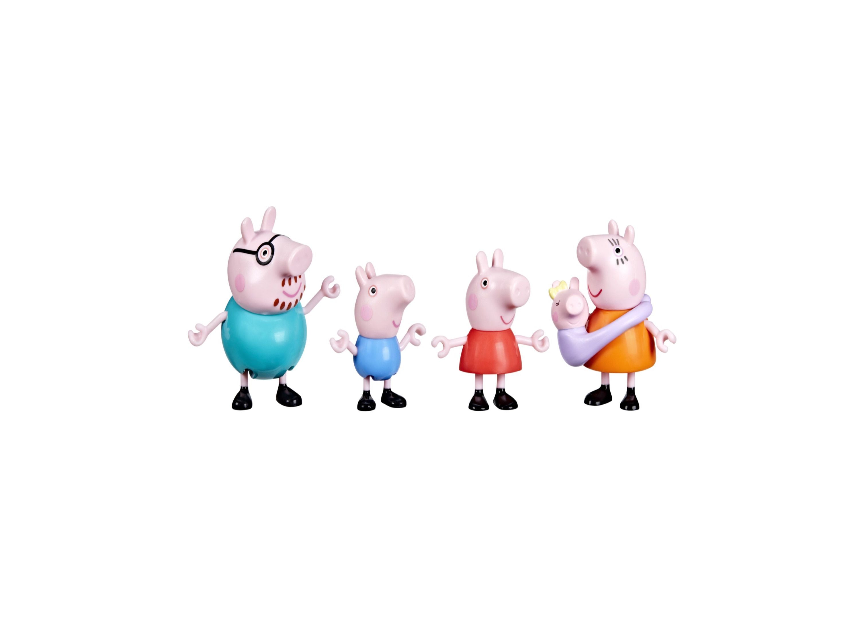 Peppa Pig Family Adventures Poseable Figure Set - 5 Pieces - Image 6