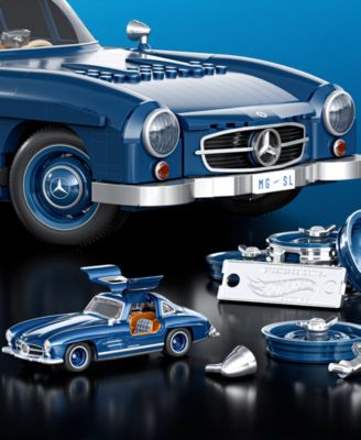 Mega Bloks Hot Wheels Mercedes-Benz 300 SL Collector's Edition Building Set - 1600 Pieces - Image 5