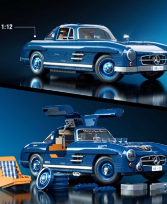 Mega Bloks Hot Wheels Mercedes-Benz 300 SL Collector's Edition Building Set - 1600 Pieces - Image 3