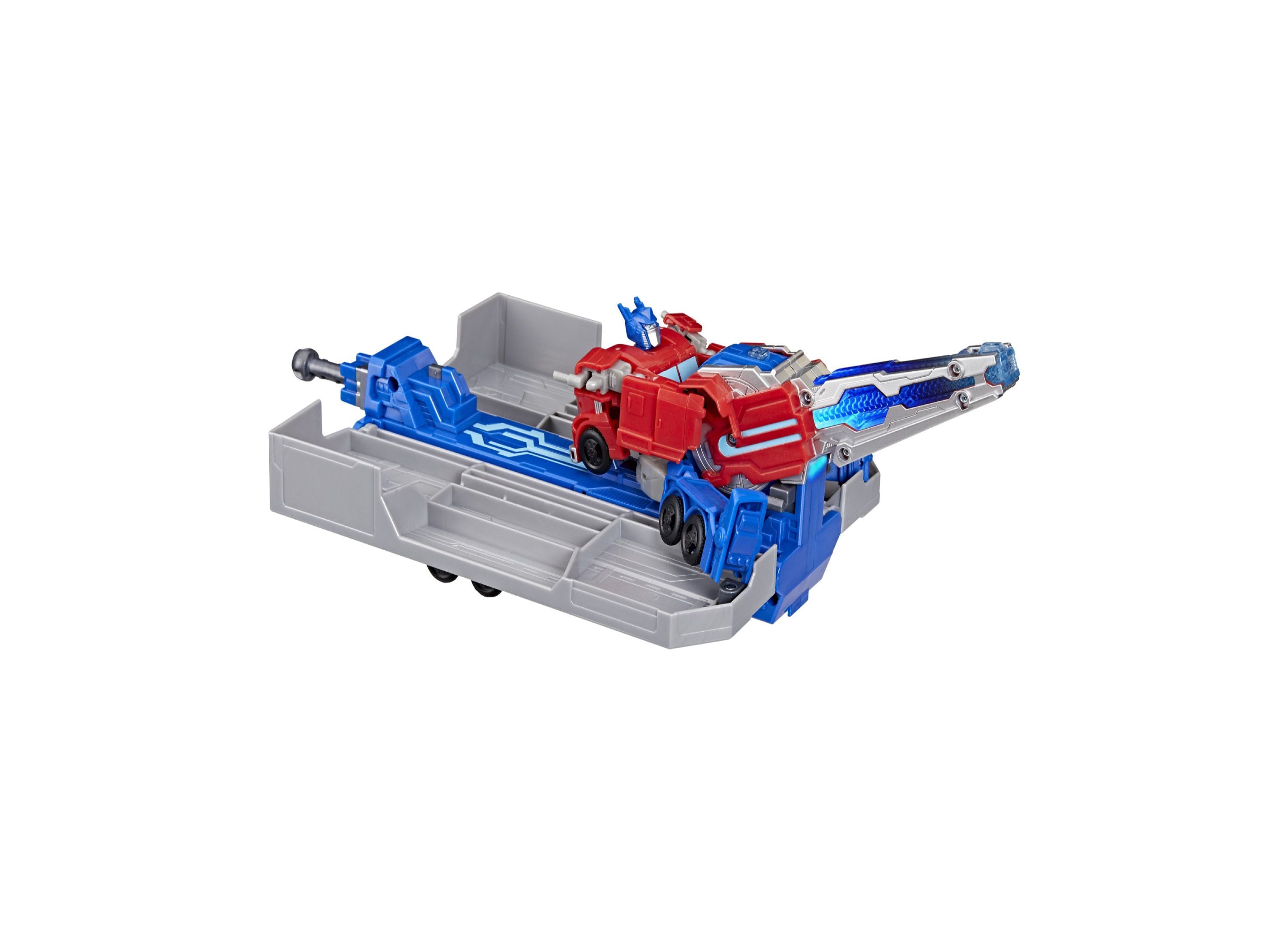 Transformers EarthSpark Optimus Prime Battle Trailer - Interactive Playset - Image 5