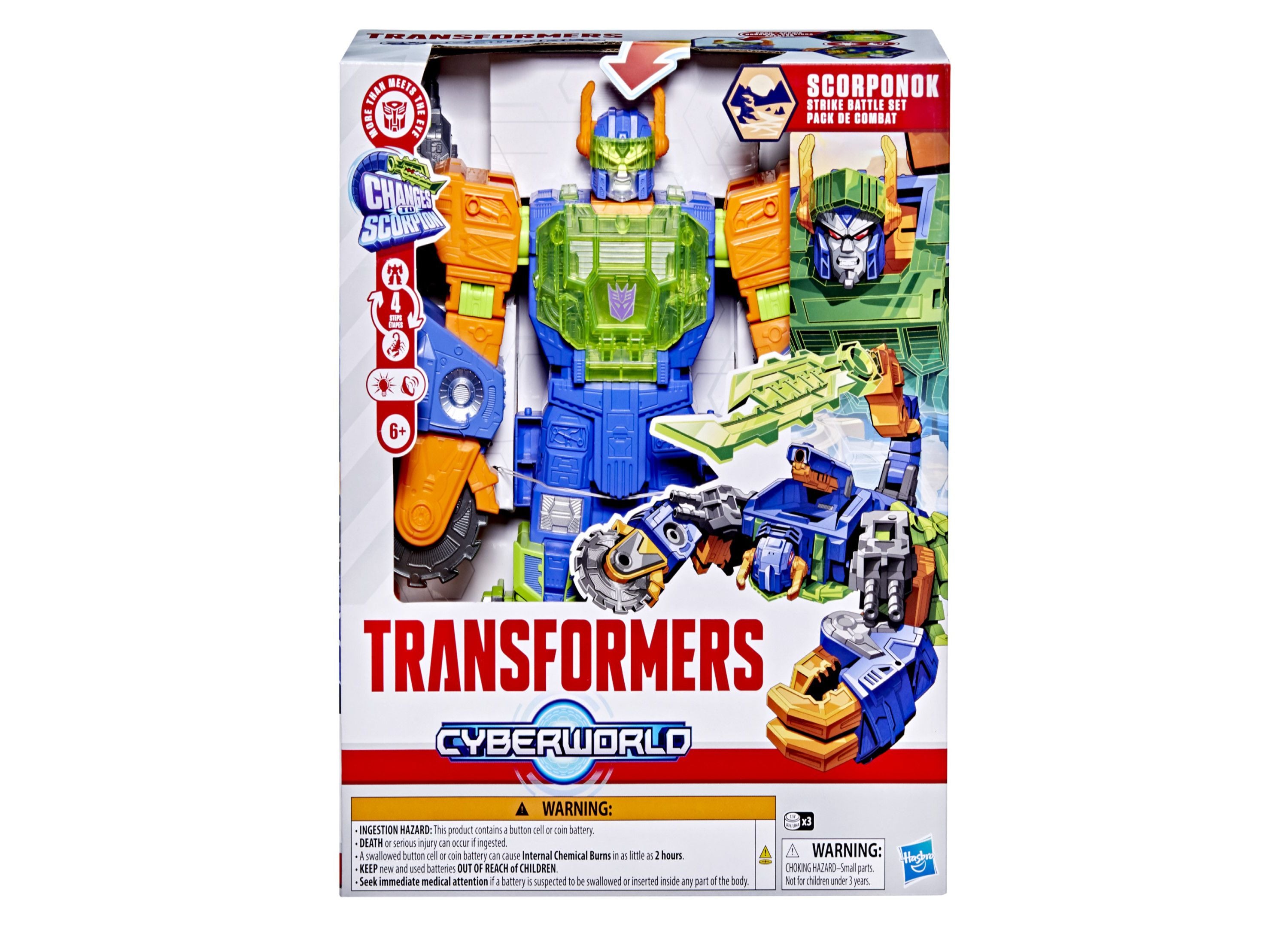 Transformers Cyberworld Scorponok Strike Battle Set - Image 10